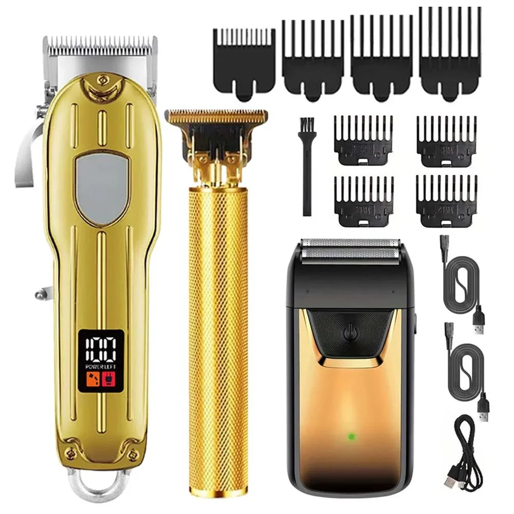Professional Electric Beard Trimmer Kit